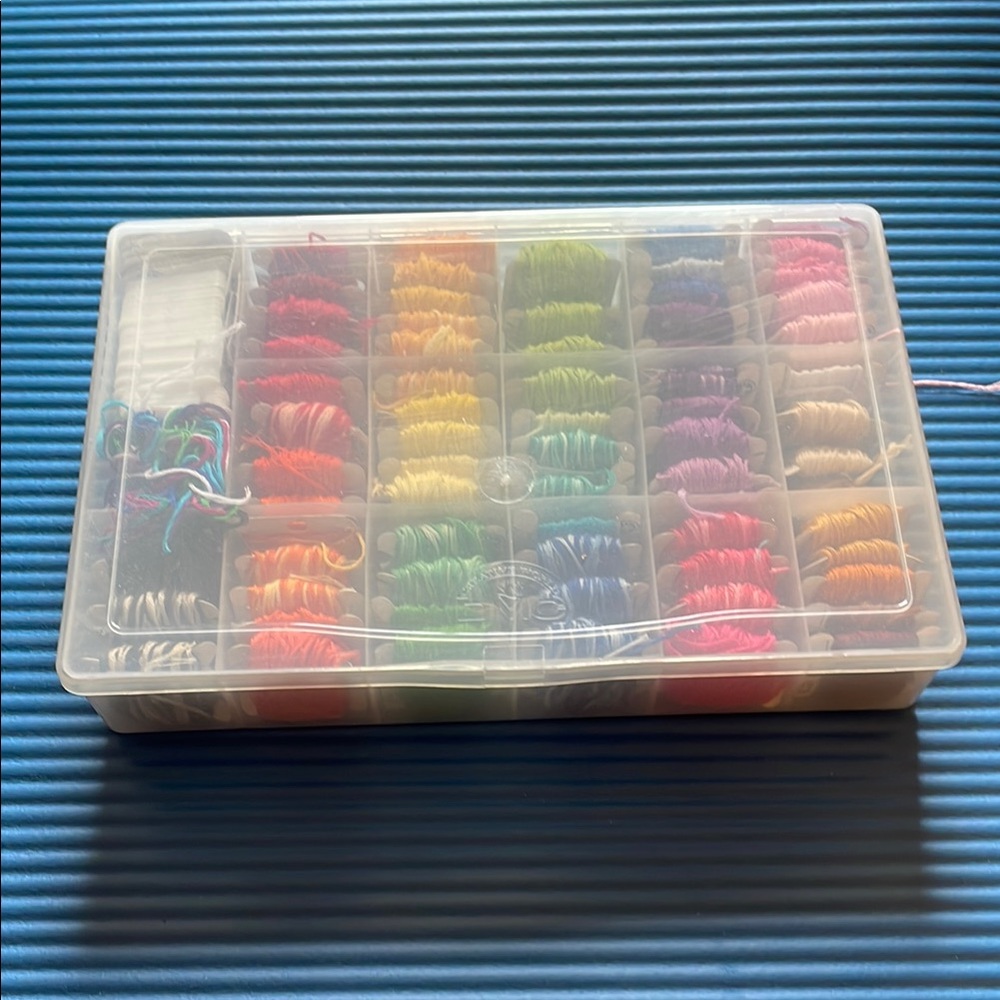 Colorful Embroidery Floss Organizer